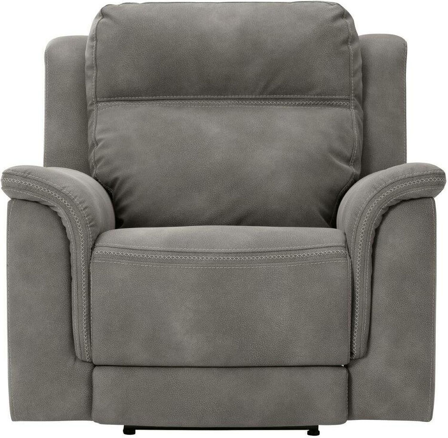 Next-Gen Durapella Power Recliner With Adjustable Headrest In Slate 5930113