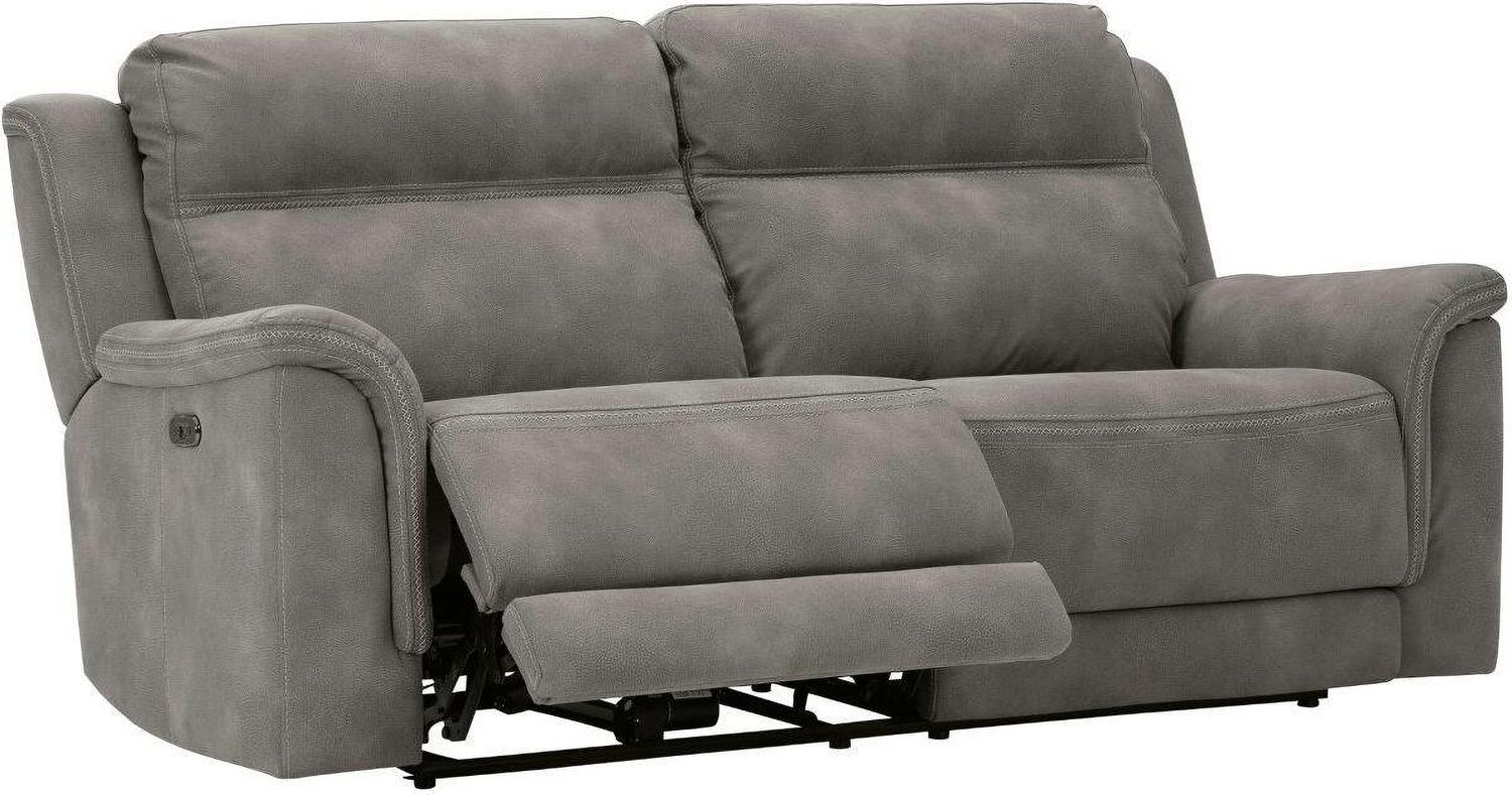 Next-Gen Durapella 2 Seat Power Reclining Sofa Adjustable Headrest In Slate 5930147