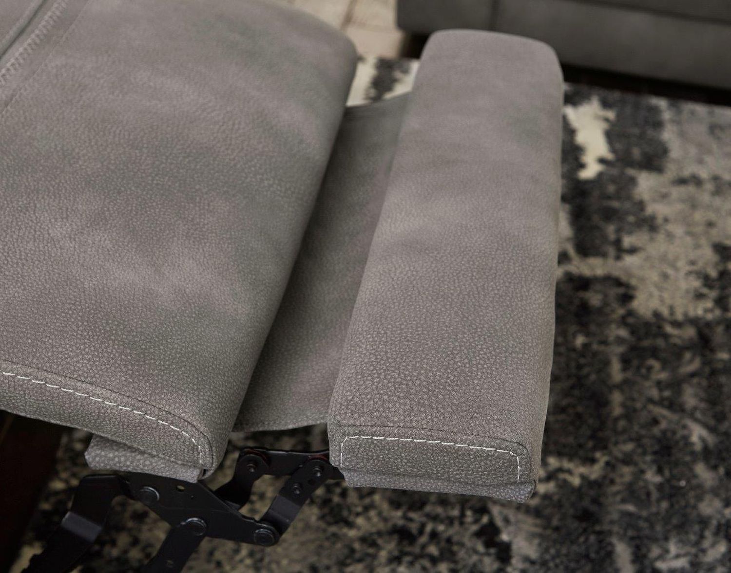 Next-Gen Durapella 2 Seat Power Reclining Sofa Adjustable Headrest In Slate 5930147