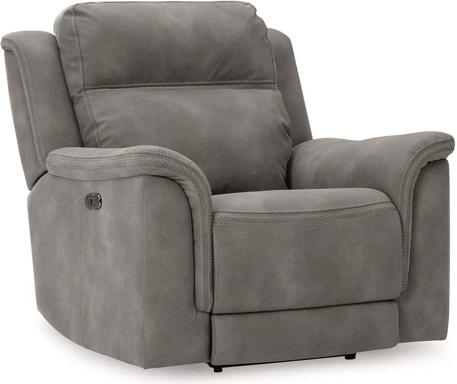 Next-Gen Durapella 3-Piece Power Reclining Console Loveseat Sectional In Slate 59301S2