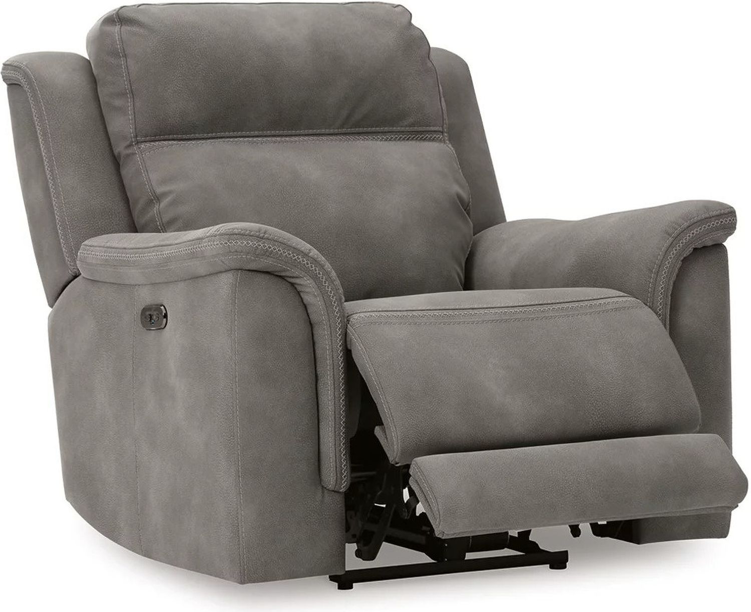 Next-Gen Durapella 3-Piece Power Reclining Console Loveseat Sectional In Slate 59301S2