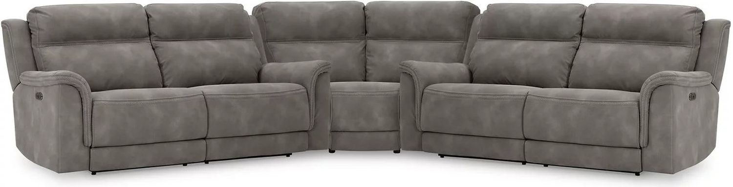 Next-Gen Durapella 3-Piece Power Reclining Sectional In Slate 59301S3