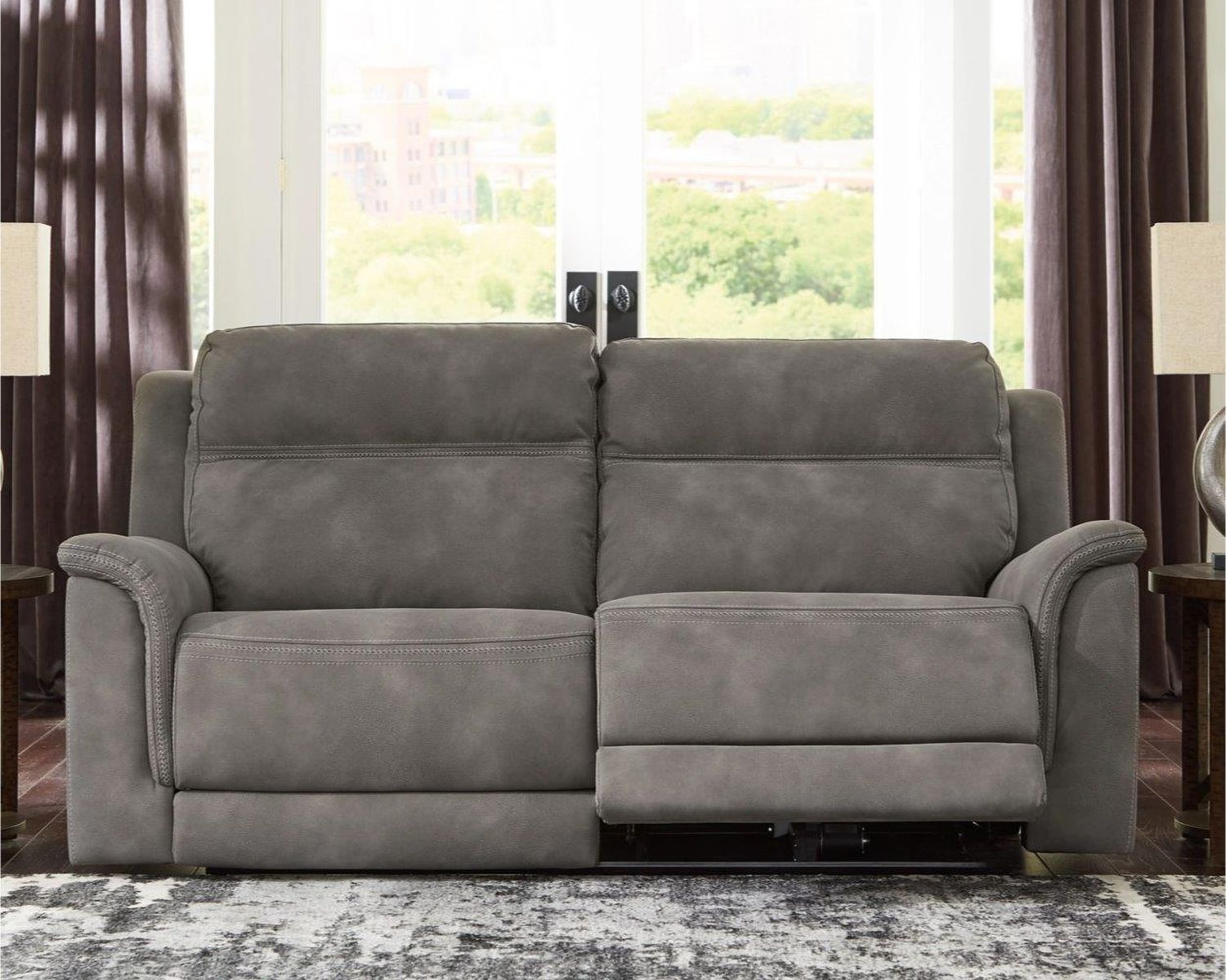 Next-Gen Durapella 3-Piece Power Reclining Sectional In Slate 59301S3