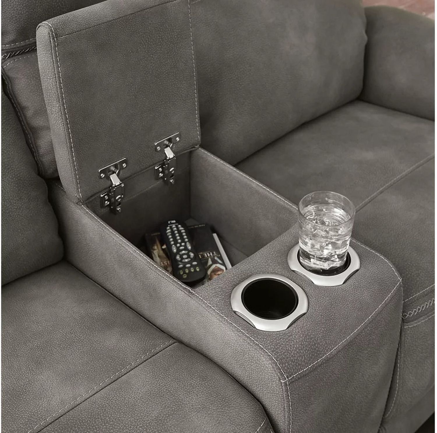 Next-Gen Durapella 3-Piece Power Reclining Sectional In Slate 59301S3