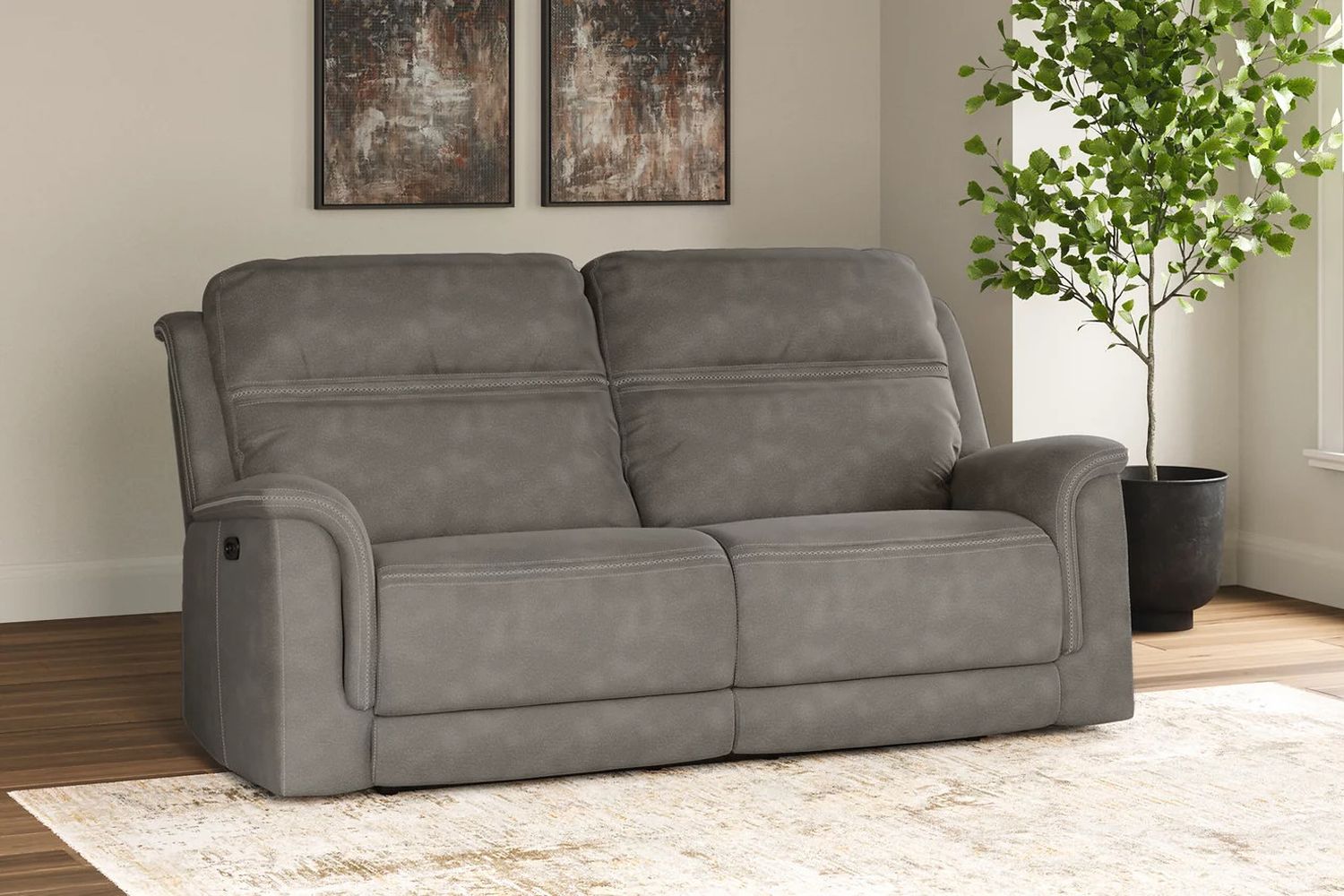 Next-Gen Durapella 3-Piece Power Reclining Sectional In Slate 59301S3
