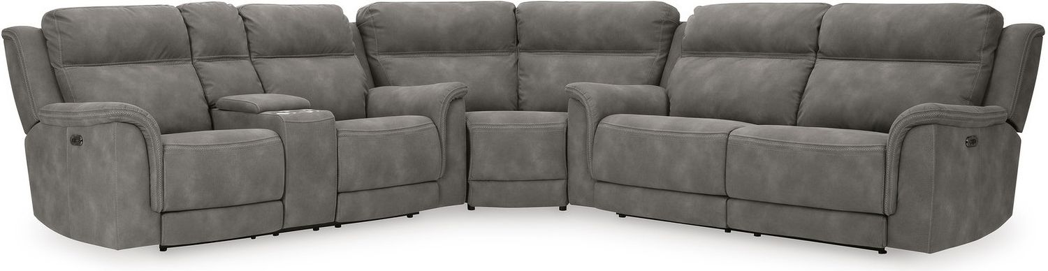 Next-Gen Durapella 3-Piece Power Reclining Sectional In Slate 59301S3
