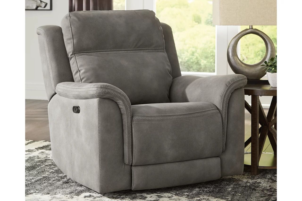 Next-Gen Durapella Power Reclining Living Room Set In Slate 59301U1