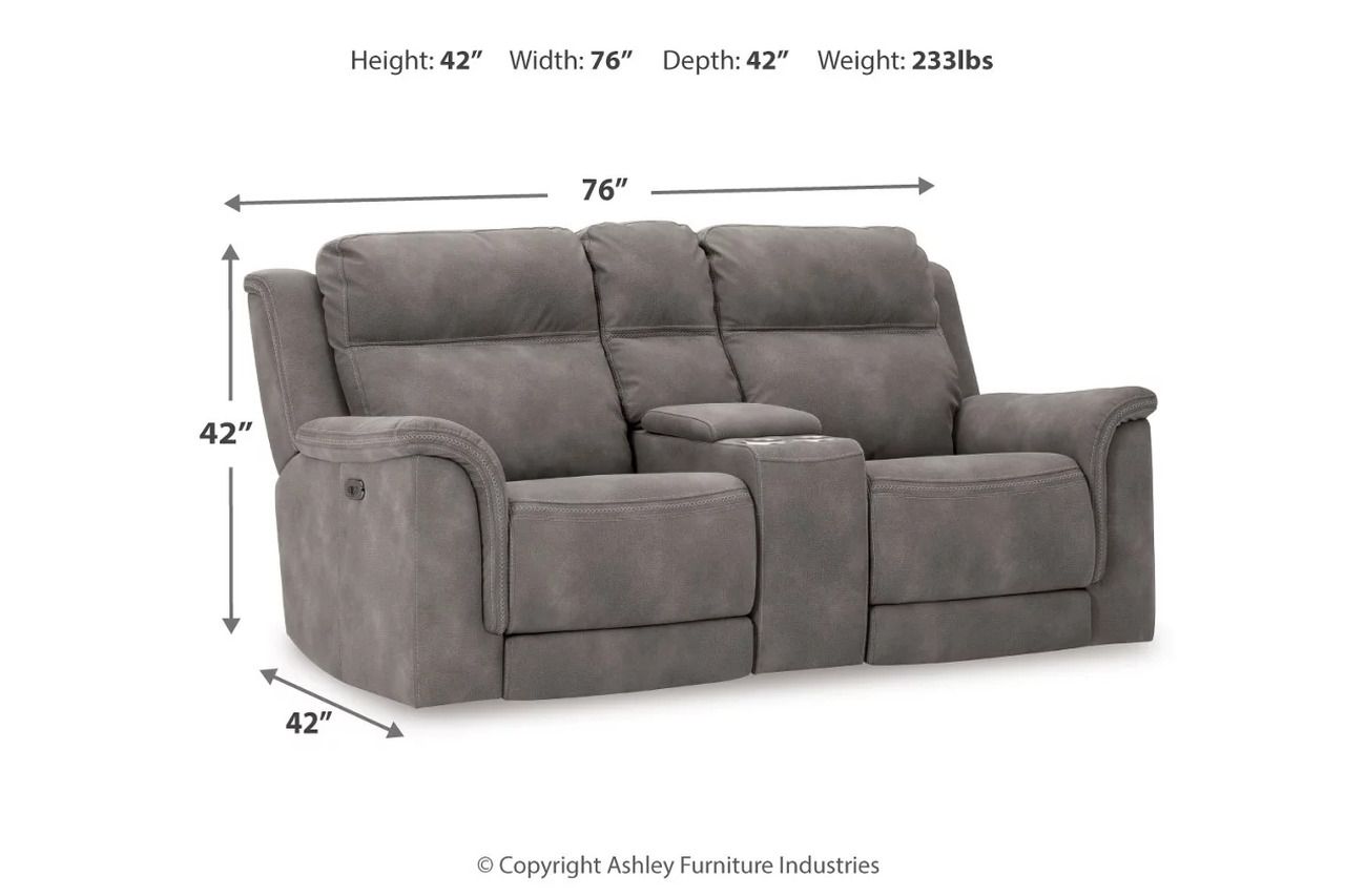 Next-Gen Durapella Power Reclining Living Room Set In Slate 59301U1