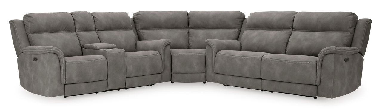 Next-Gen Durapella Power Reclining Living Room Set In Slate 59301U1