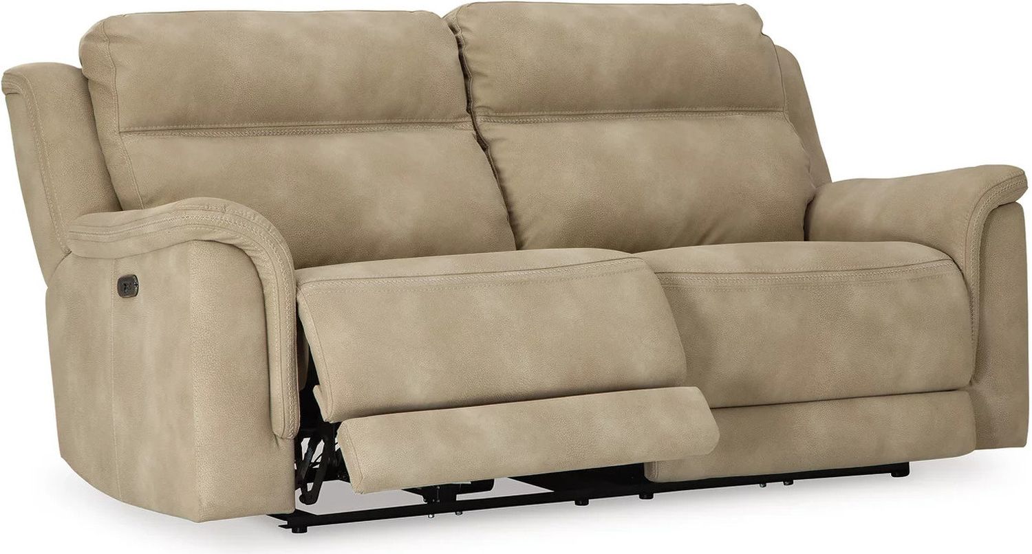 Next-Gen Durapella 2 Seat Power Reclining Sofa Adjustable Headrest In Sand 5930247
