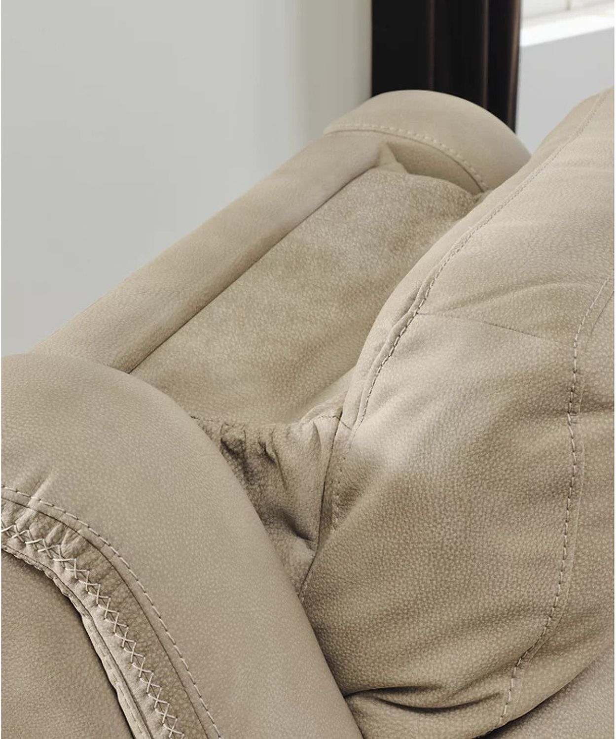Next-Gen Durapella 2 Seat Power Reclining Sofa Adjustable Headrest In Sand 5930247