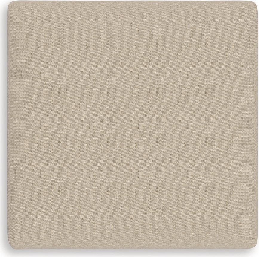 LadyMae Oversized Accent Ottoman In Twill 5940408