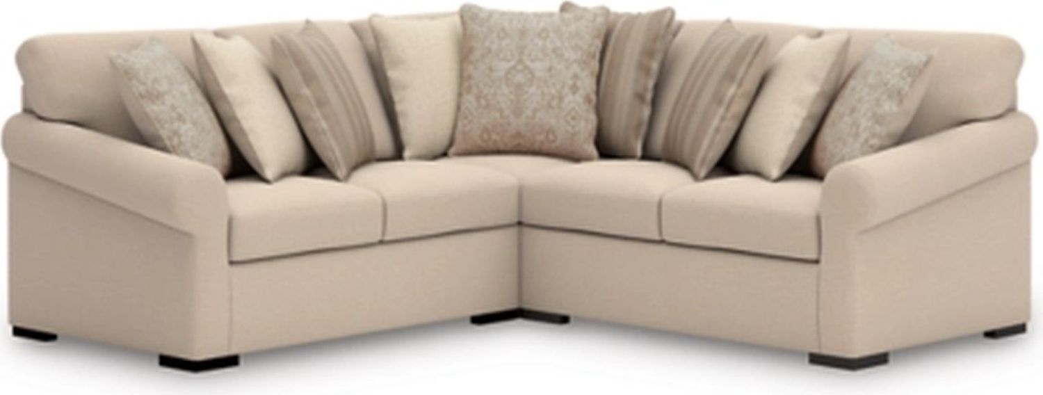 LadyMae 3-Piece Sectional In Twill 59404S1