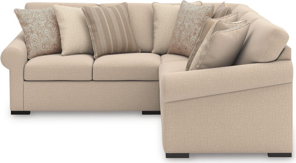 LadyMae 3-Piece Sectional In Twill 59404S1