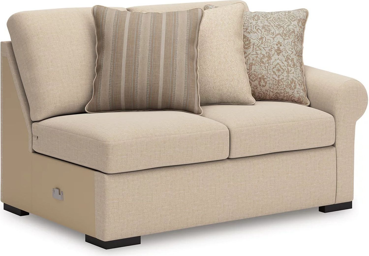 LadyMae 3-Piece Sectional In Twill 59404S1