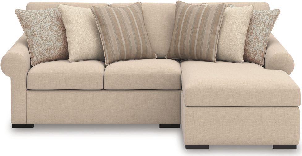 LadyMae 2-Piece Sectional with RAF Chaise In Twill 59404S2