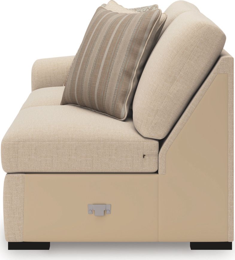 LadyMae 2-Piece Sectional with RAF Chaise In Twill 59404S2