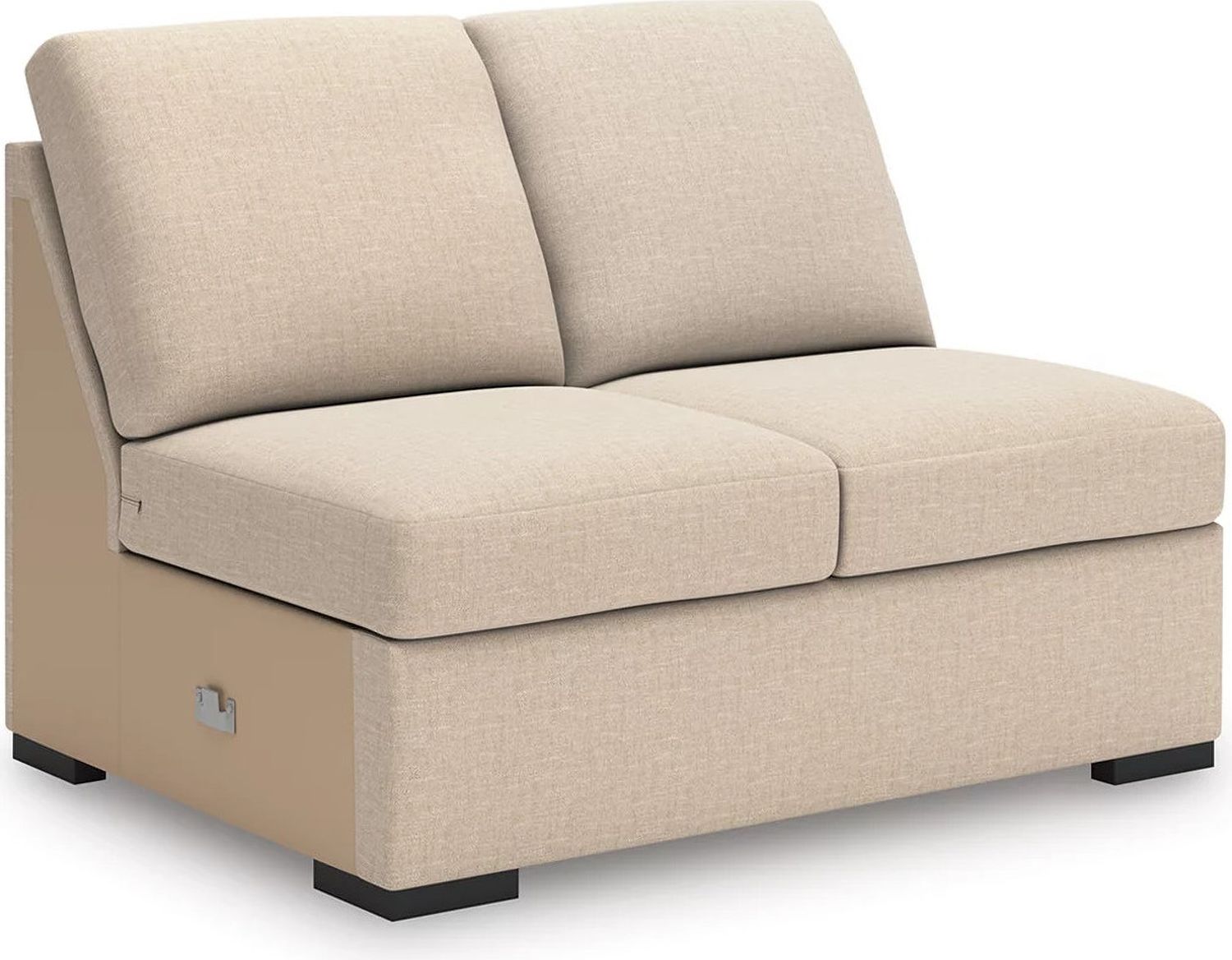 LadyMae 4-Piece Sectional with RAF Chaise In Twill 59404S3