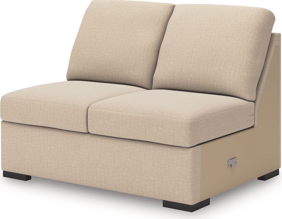 LadyMae 4-Piece Sectional with RAF Chaise In Twill 59404S3