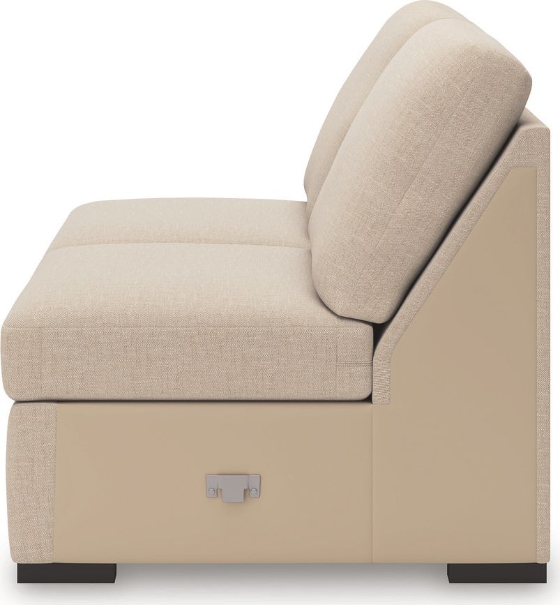LadyMae 4-Piece Sectional with RAF Chaise In Twill 59404S3