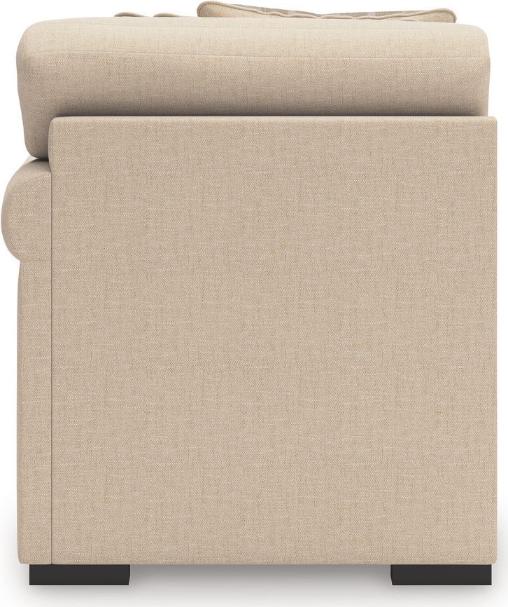 LadyMae 4-Piece Sectional with RAF Chaise In Twill 59404S3