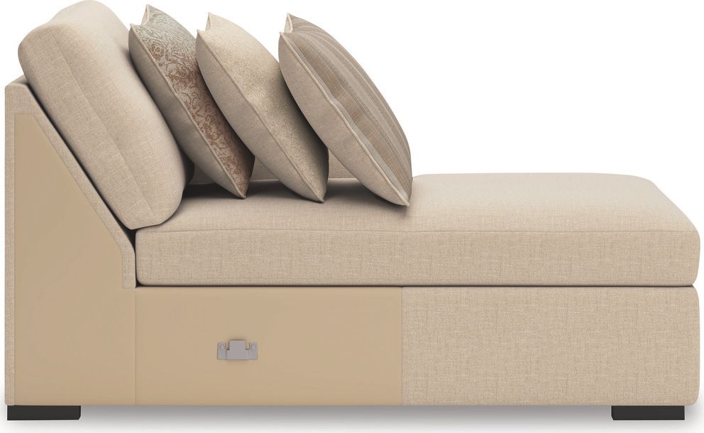 LadyMae 4-Piece Sectional with RAF Chaise In Twill 59404S3