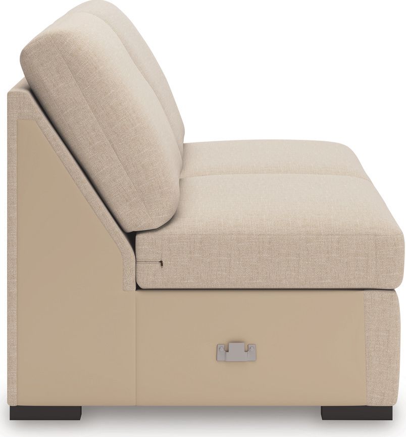 LadyMae 5-Piece Sectional with RAF Chaise In Twill 59404S4