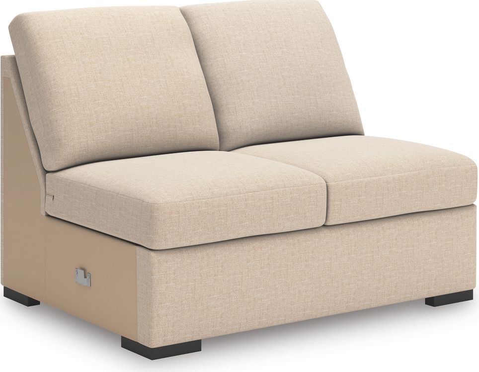 LadyMae 5-Piece Sectional with RAF Chaise In Twill 59404S4