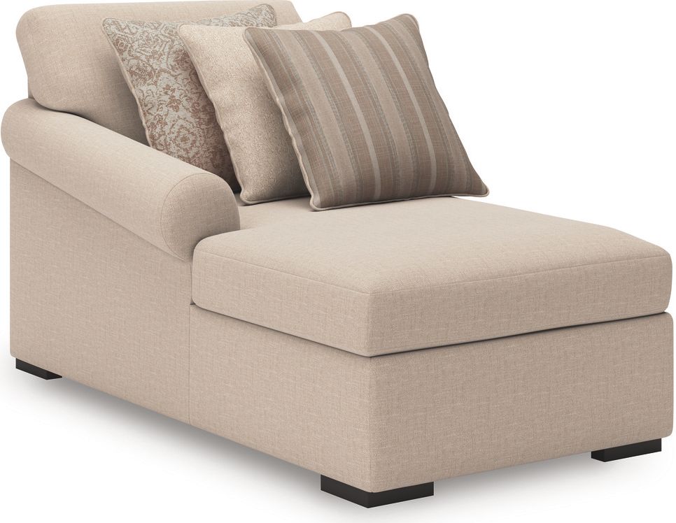 LadyMae 3-Piece Sectional with Chaise In Twill 59404S5