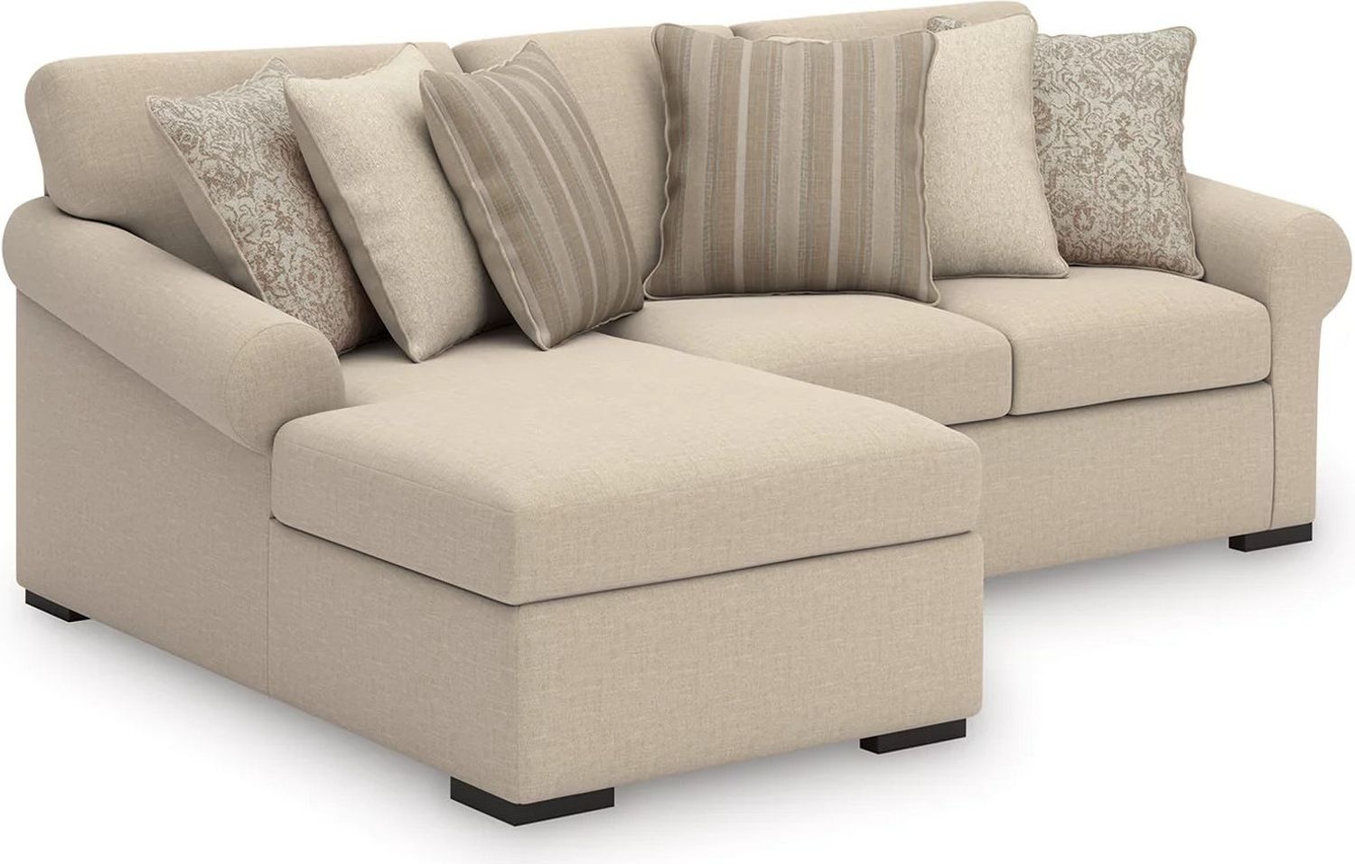 LadyMae 2-Piece Sectional with LAF Chaise In Twill 59404S6