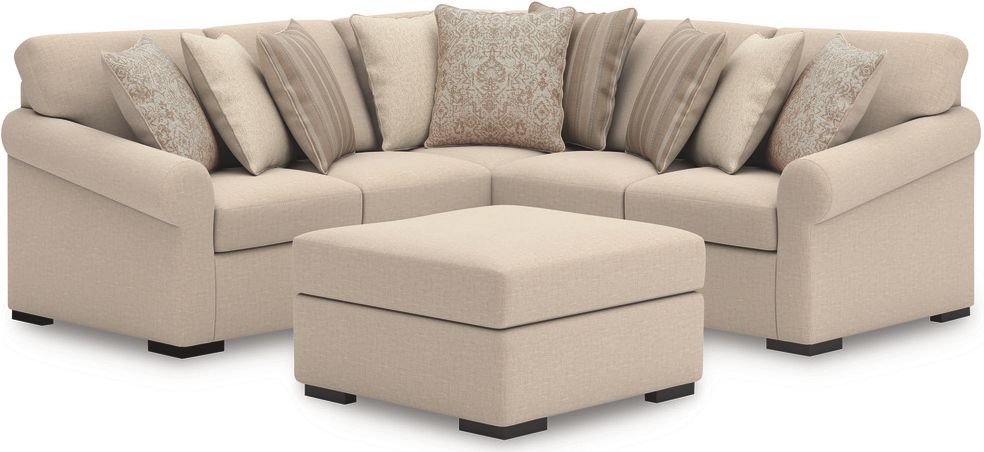 LadyMae 2-Piece Sectional with LAF Chaise In Twill 59404S6