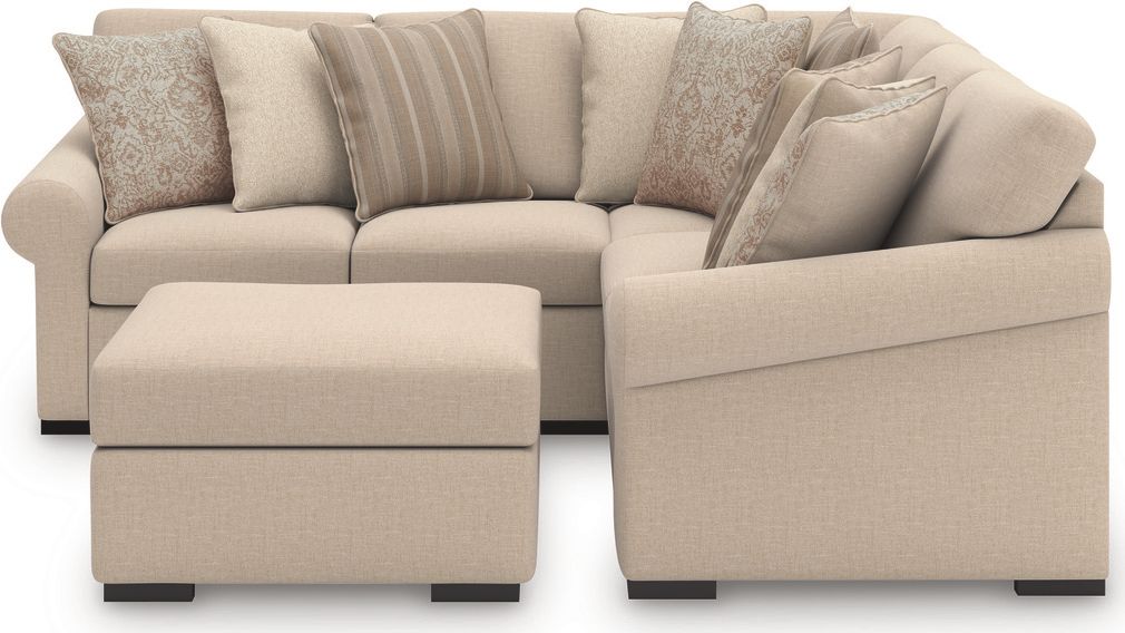 LadyMae 2-Piece Sectional with LAF Chaise In Twill 59404S6