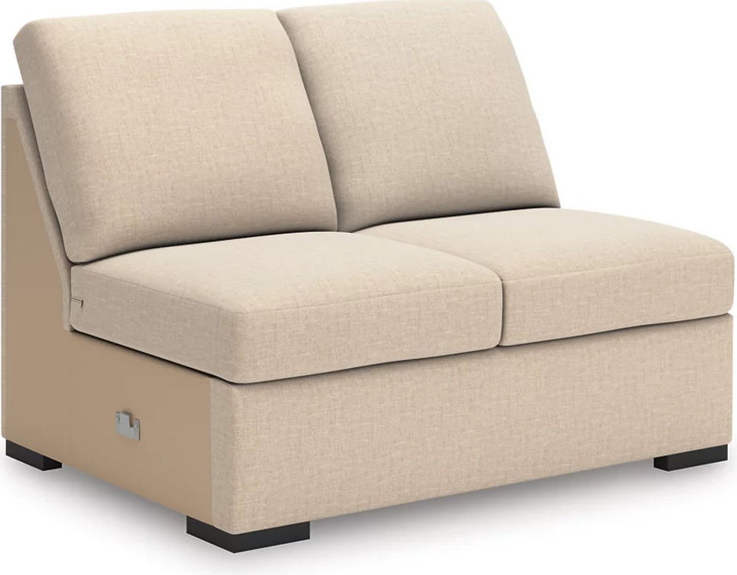 LadyMae 4-Piece Sectional with LAF Chaise In Twill 59404S7