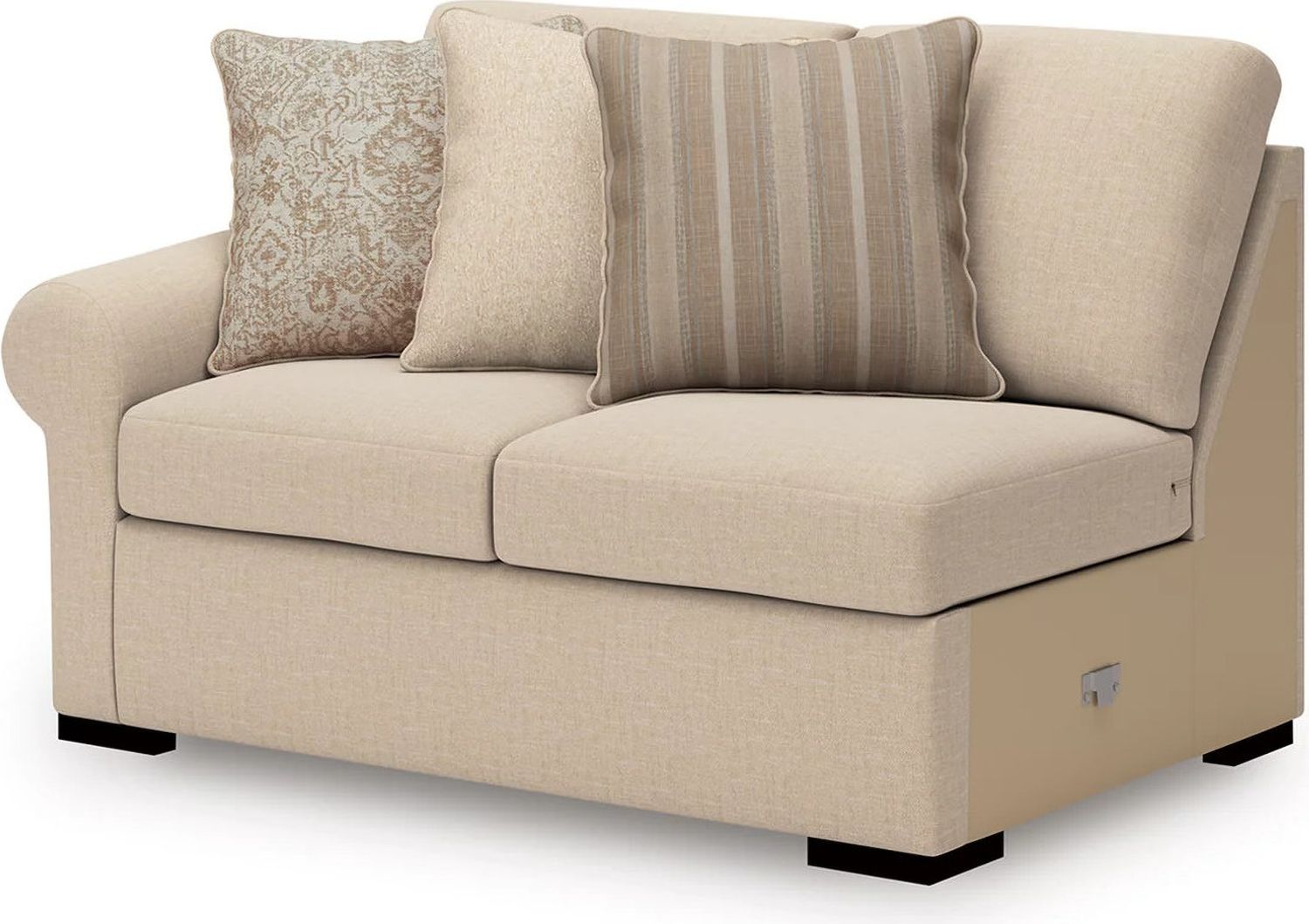 LadyMae 4-Piece Sectional In Twill 59404S9