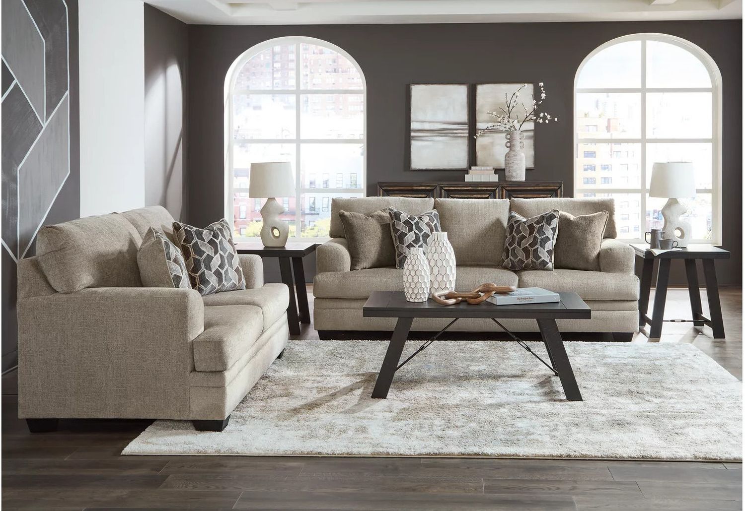 Stonemeade Living Room Set In Taupe 59504U1
