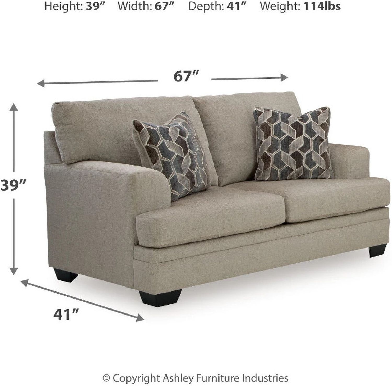 Stonemeade Living Room Set In Taupe 59504U1