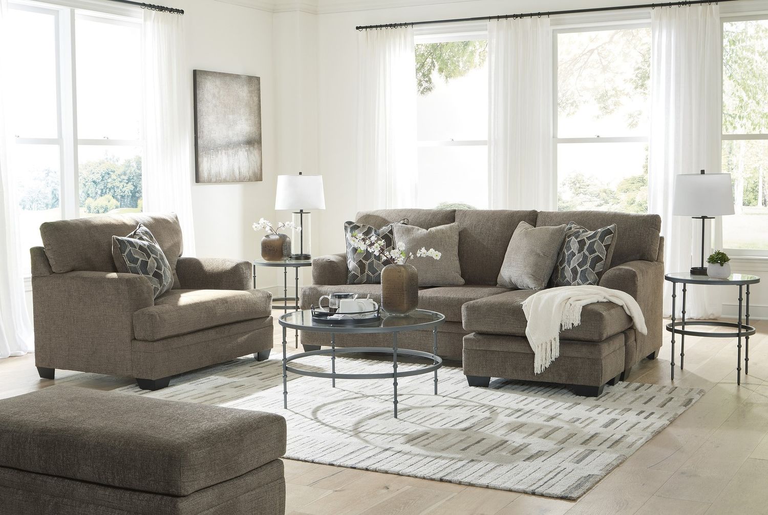 Stonemeade Oversized Chair In Nutmeg 5950523