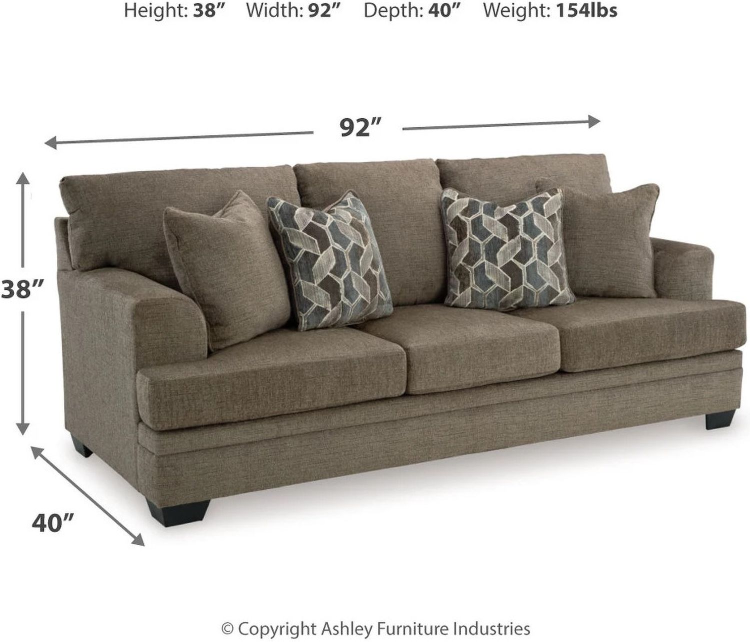 Stonemeade Sofa In Nutmeg 5950538