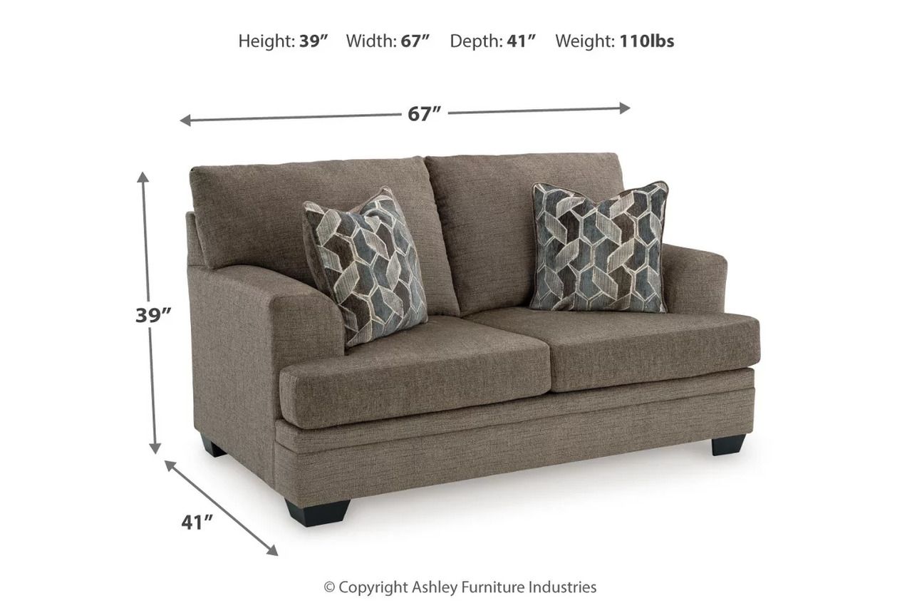 Stonemeade Living Room Set In Nutmeg 59505U1