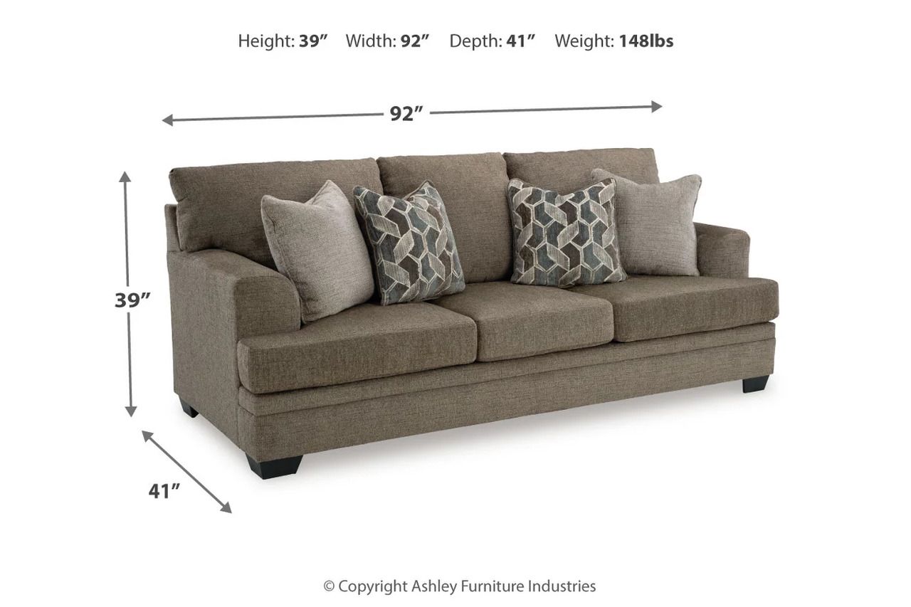 Stonemeade Living Room Set In Nutmeg 59505U1