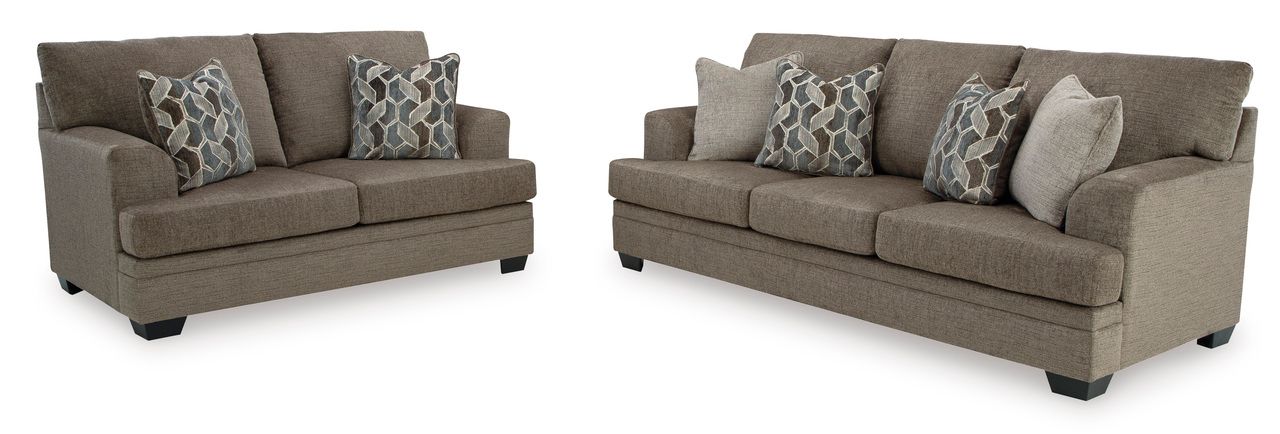 Stonemeade Living Room Set In Nutmeg 59505U1