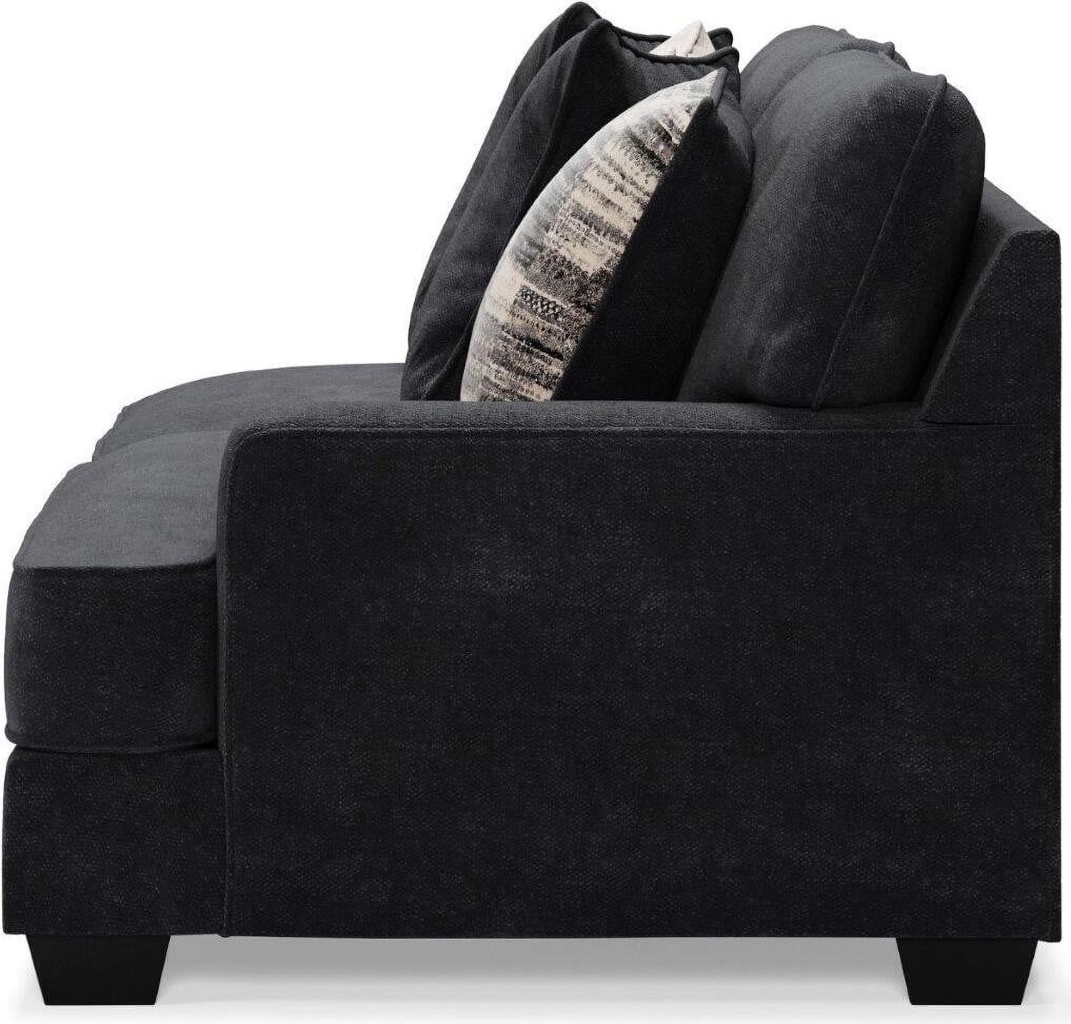 Lavernett 4-Piece Sectional In Charcoal 59603S2