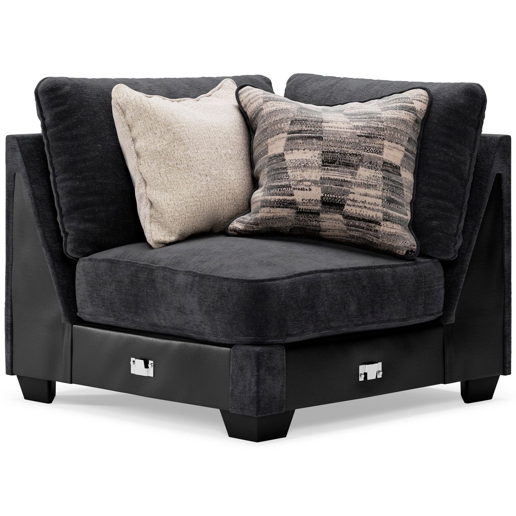 Lavernett 4-Piece Sectional In Charcoal 59603S2