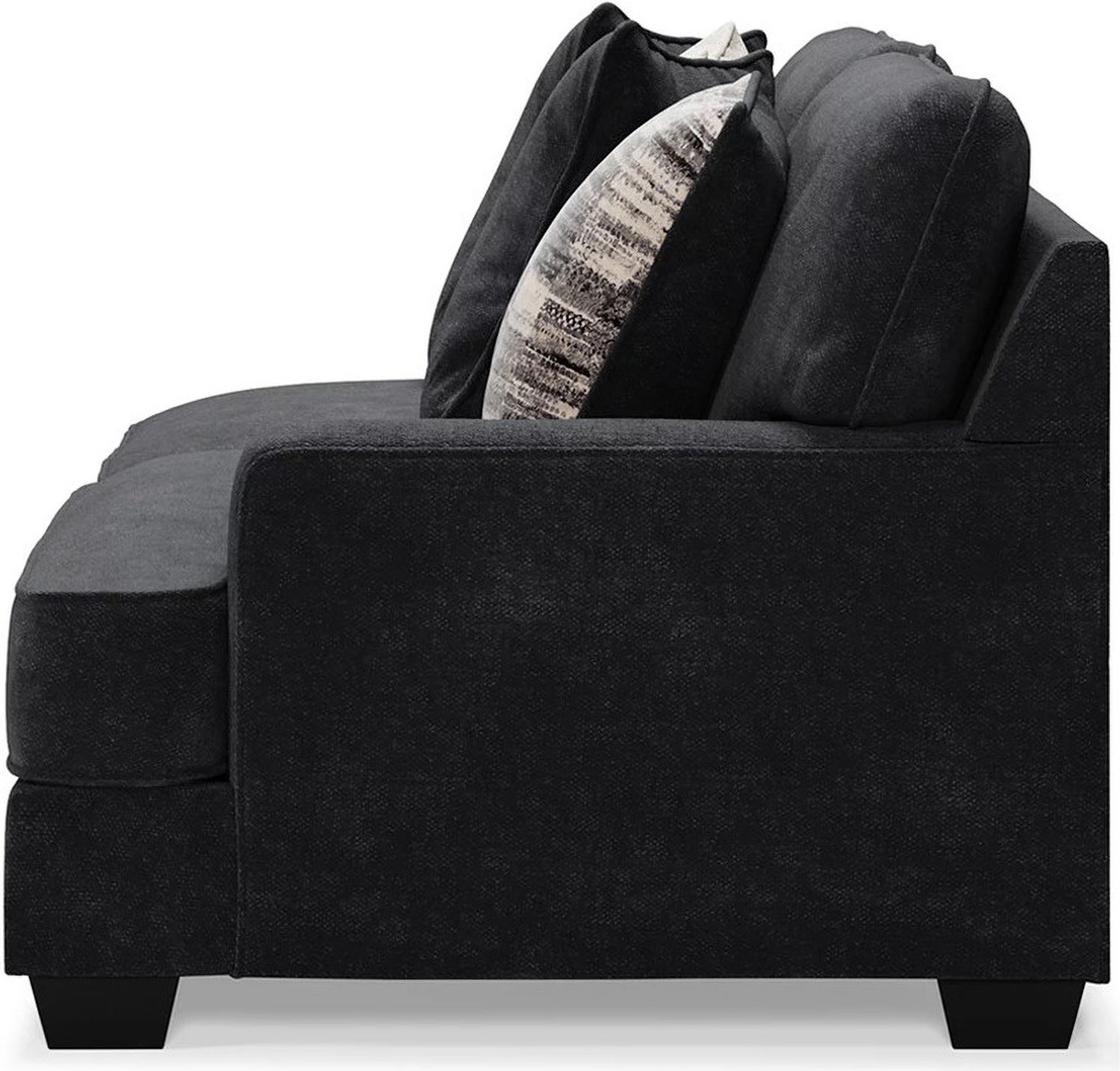 Lavernett 4-Piece Sectional In Charcoal 59603S2
