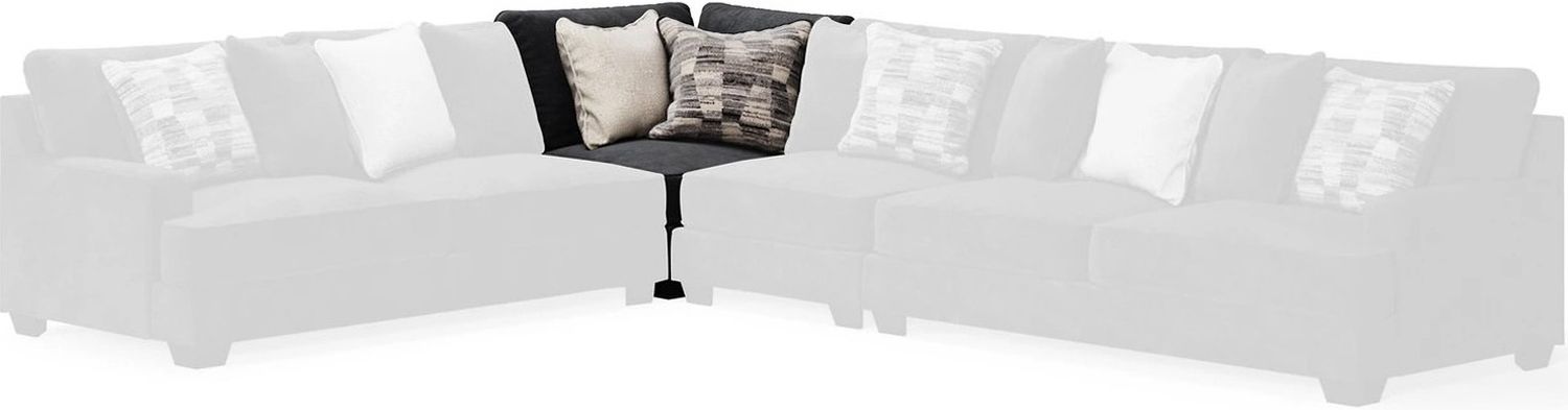 Lavernett 4-Piece Sectional In Charcoal 59603S2