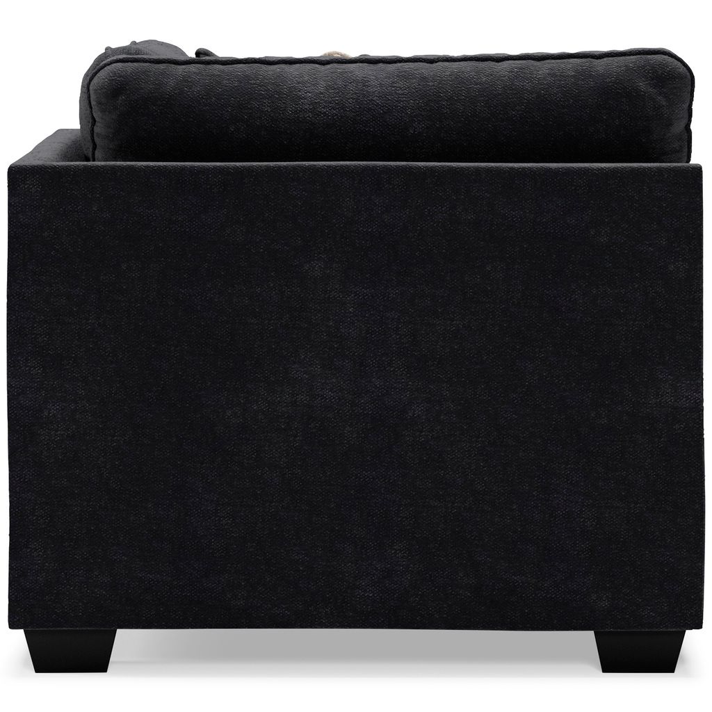 Lavernett 4-Piece Sectional with Ottoman In Charcoal 59603U1