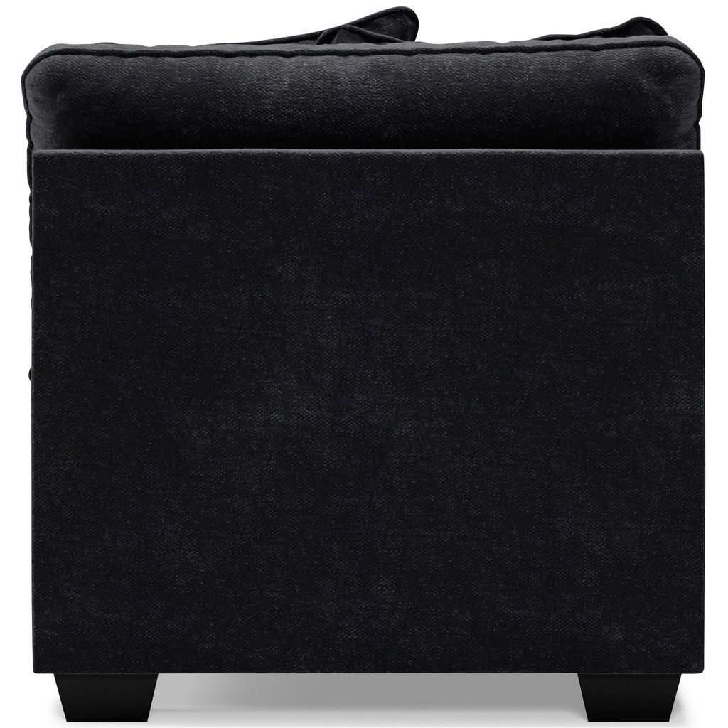 Lavernett 4-Piece Sectional with Ottoman In Charcoal 59603U1