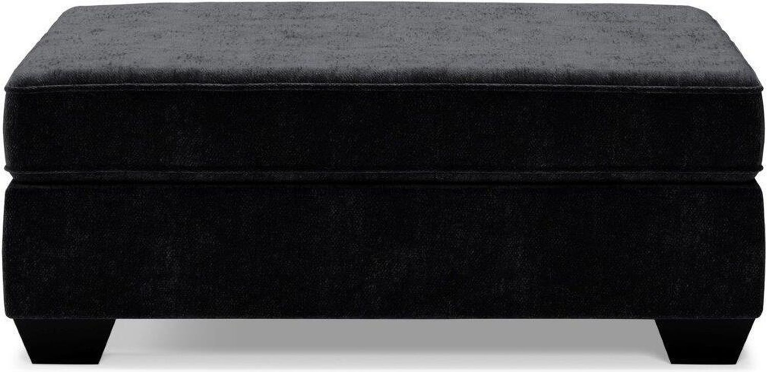 Lavernett 4-Piece Sectional with Ottoman In Charcoal 59603U1