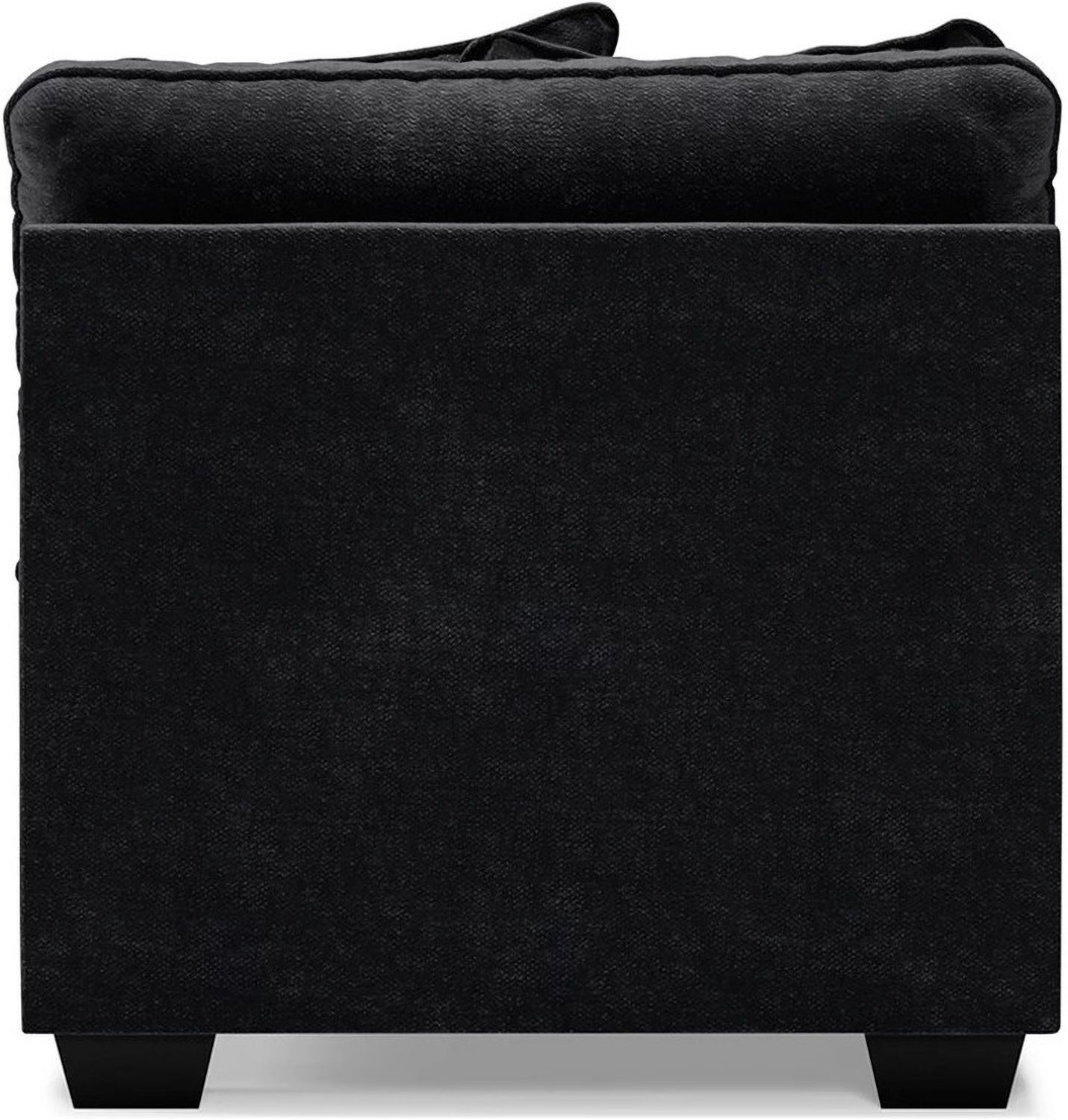 Lavernett 4-Piece Sectional with Ottoman In Charcoal 59603U1