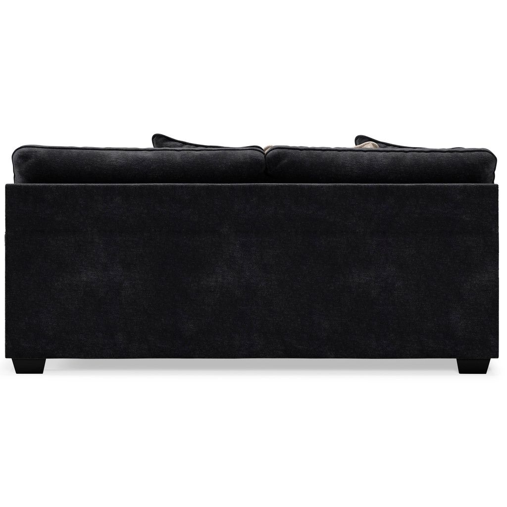 Lavernett 3-Piece Sectional and Oversized Ottoman In Charcoal 59603U3